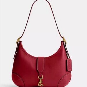 Coach Hamptons Hobo Bag red - open to offers!